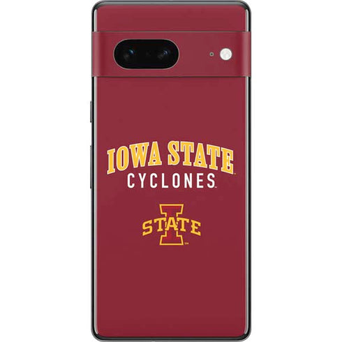 Iowa State University Collegiate Text Pixel Skins